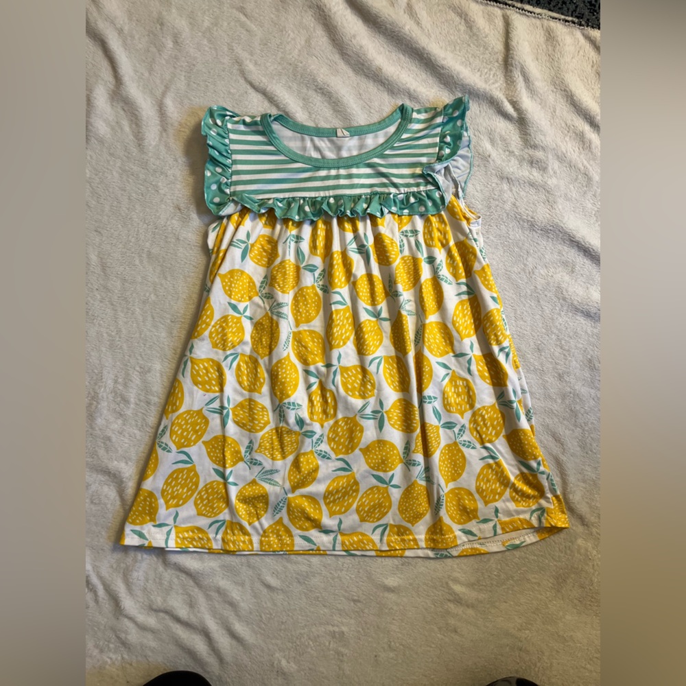 Girls lemon tunic